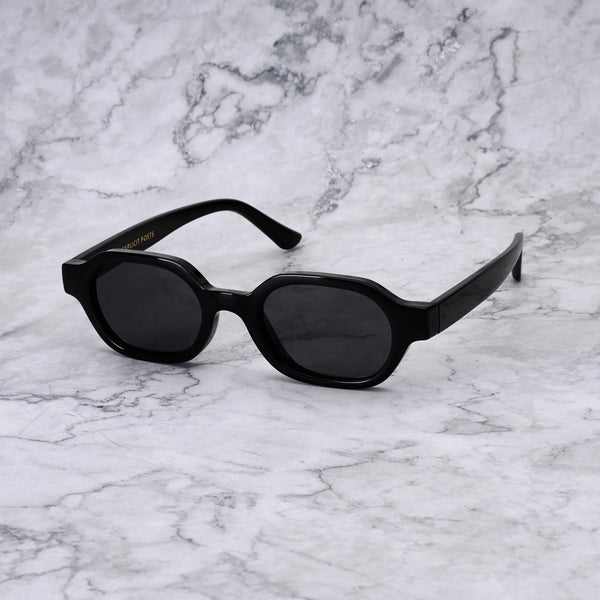 EXPLICIT POETS NICO BLACK-GRAY SUNGLASSES