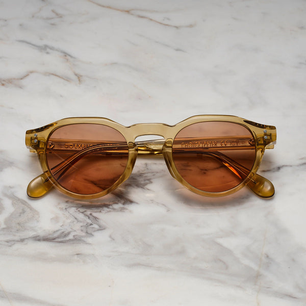 EXPLICIT POETS PETER CHAMPAGNE-BROWN SUNGLASSES