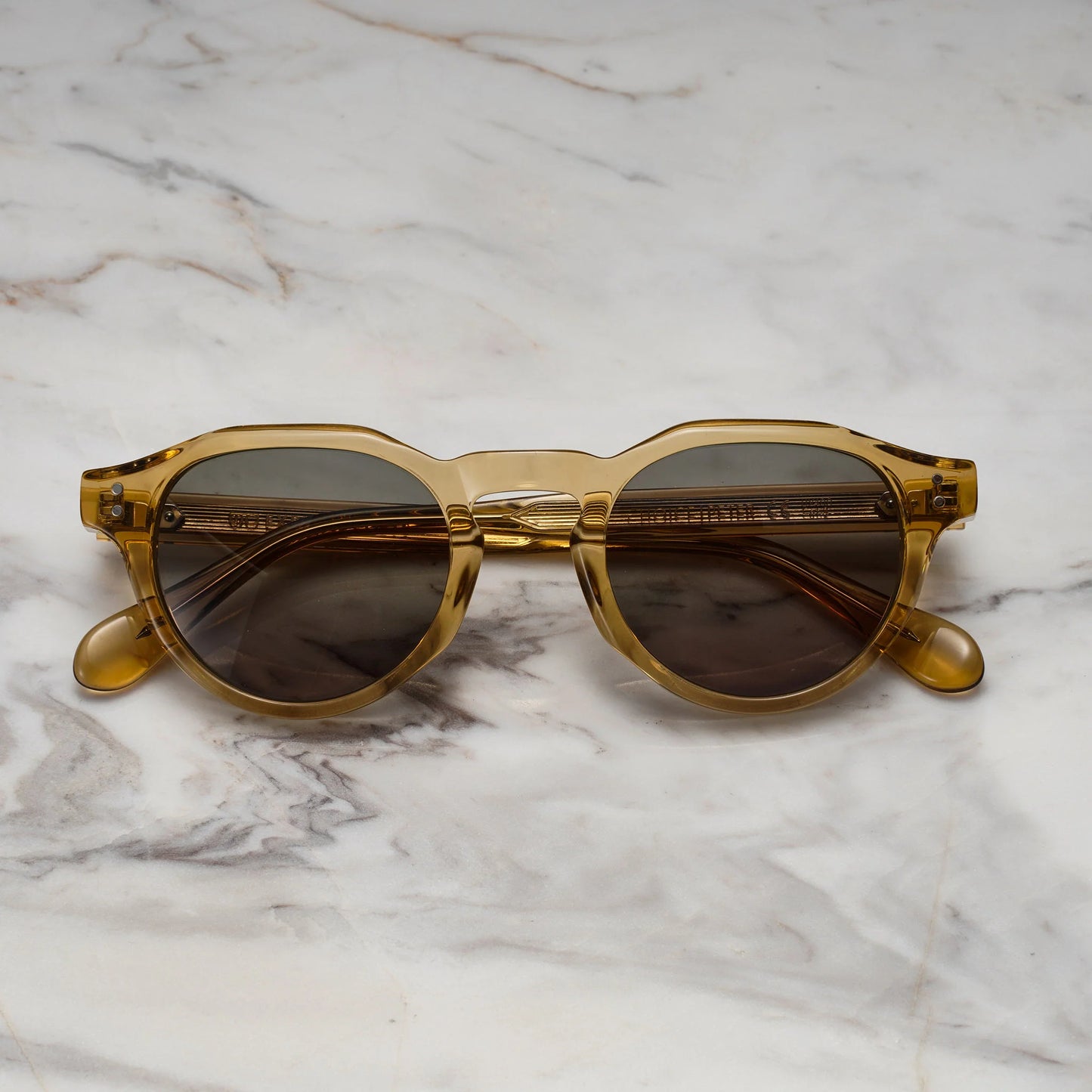 EXPLICIT POETS PETER CHAMPAGNE-GREEN SUNGLASSES