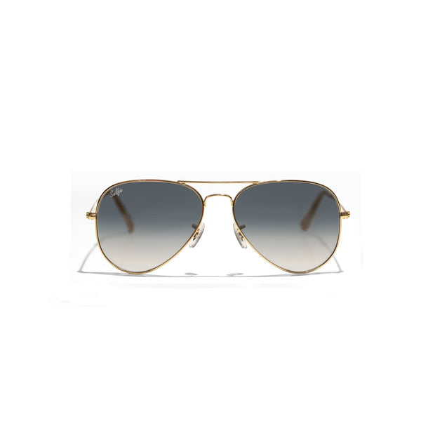 Selfie Aviator Blue Gold  Frame with UV 400 Sunglasses, SE3025-016
