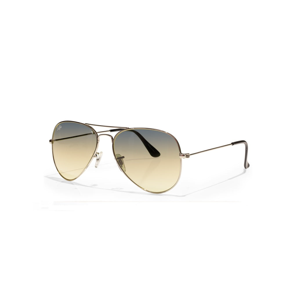 Selfie Aviator Blue Silver  Frame with UV 400 Sunglasses, SE3025-017