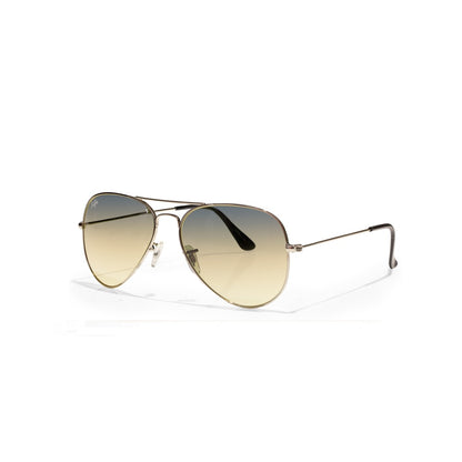 Selfie Aviator Blue Silver  Frame with UV 400 Sunglasses, SE3025-017