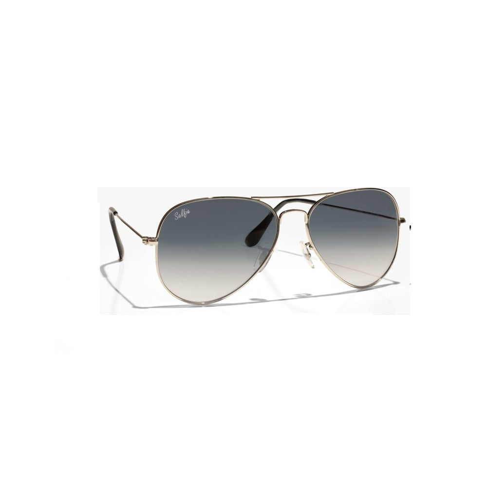 Selfie Aviator Black Silver  Frame with  Sunglasses, SE3025-024