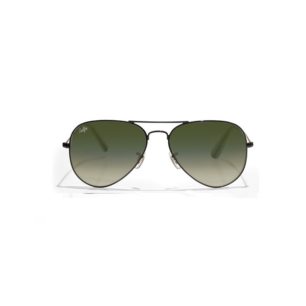 Selfie Aviator Dark Green Black  Frame with  Sunglasses, SE3025-025