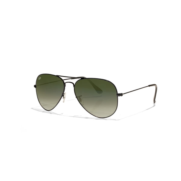 Selfie Aviator Dark Green Black  Frame with  Sunglasses, SE3025-025