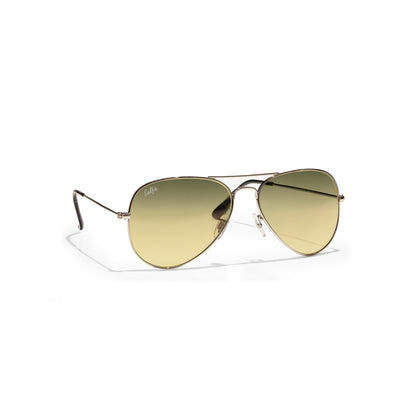 Selfie Aviator Green Silver  Frame with  Sunglasses, SE3025-026