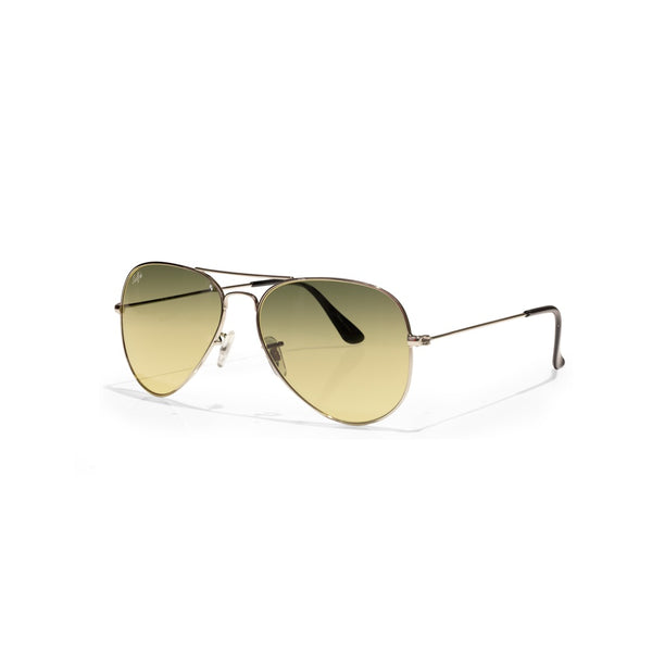 Selfie Aviator Green Silver  Frame with  Sunglasses, SE3025-026
