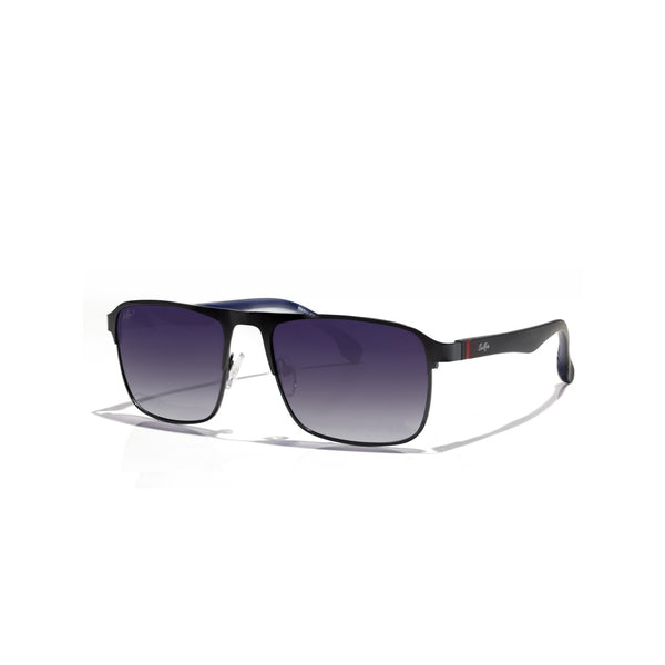 Selfie Polarized Blue Lense  Black  Frame Sunglasses, SE8211-C1