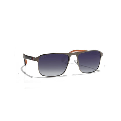 Selfie Polarized Black Lense Grey  Black Frame Sunglasses, SE8211-C6