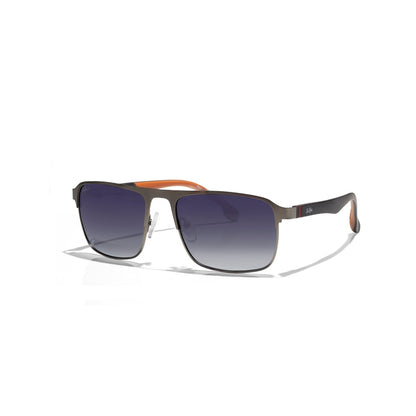 Selfie Polarized Black Lense Grey  Black Frame Sunglasses, SE8211-C6