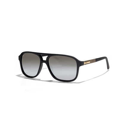 Selfie Polarized Black Lense Black  Frame Sunglasses