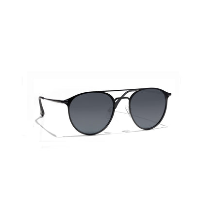 Selfie Polarized Black Lense Black  Frame Sunglasses