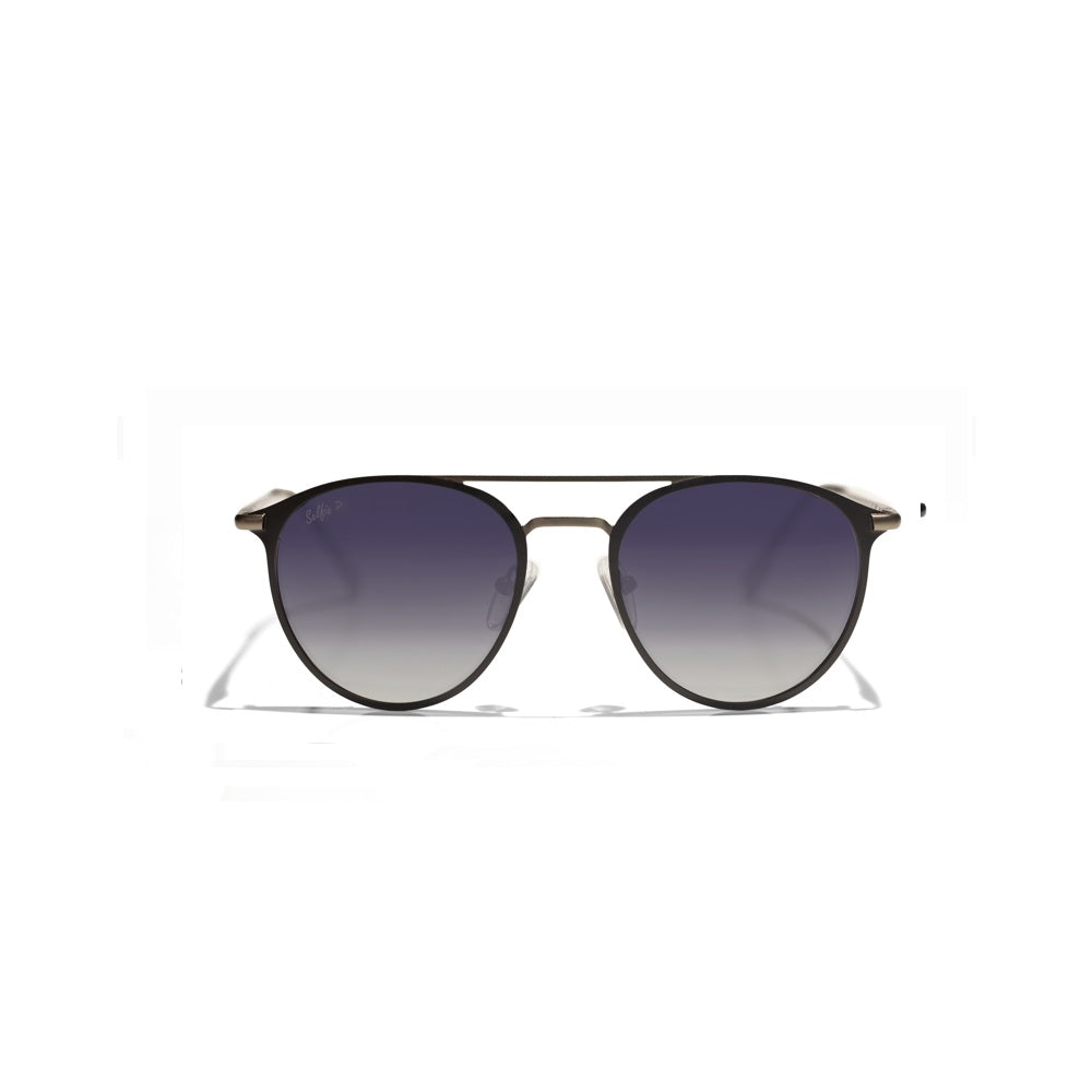 Selfie Polarized Black Lense Black  Frame Sunglasses