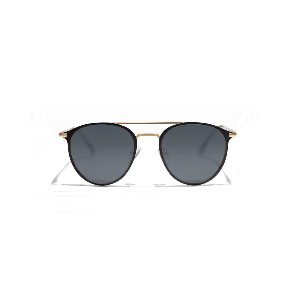 Selfie Polarized Black Lense Black  Frame Sunglasses