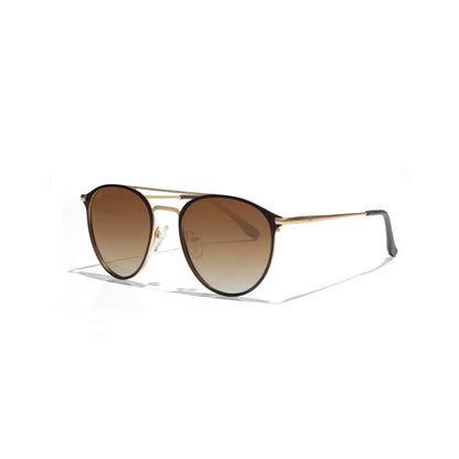Selfie Polarized Brown Lense Brown  Frame Sunglasses