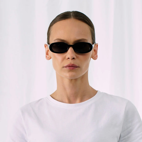 EXPLICIT POETS SOPHIE BLACK-GRAY SUNGLASSES