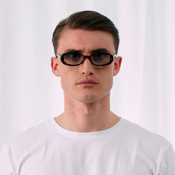 EXPLICIT POETS SOPHIE TORTOISE-GRADIENT BLUE SUNGLASSES