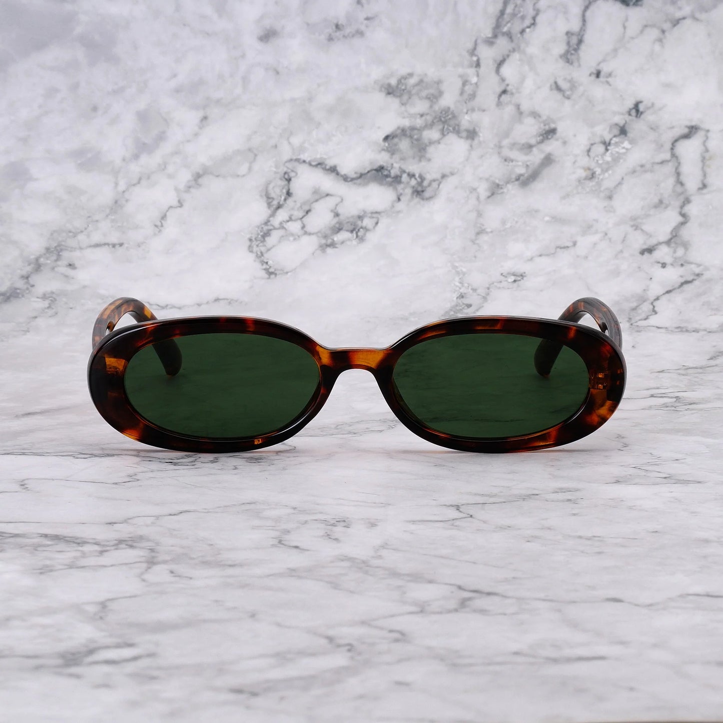 EXPLICIT POETS SOPHIE TORTOISE-GREEN SUNGLASSES