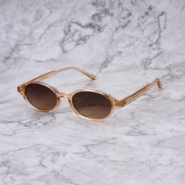 EXPLICIT POETS STELLA CHAMPAGNE-GRADIENT BROWN SUNGLASSES
