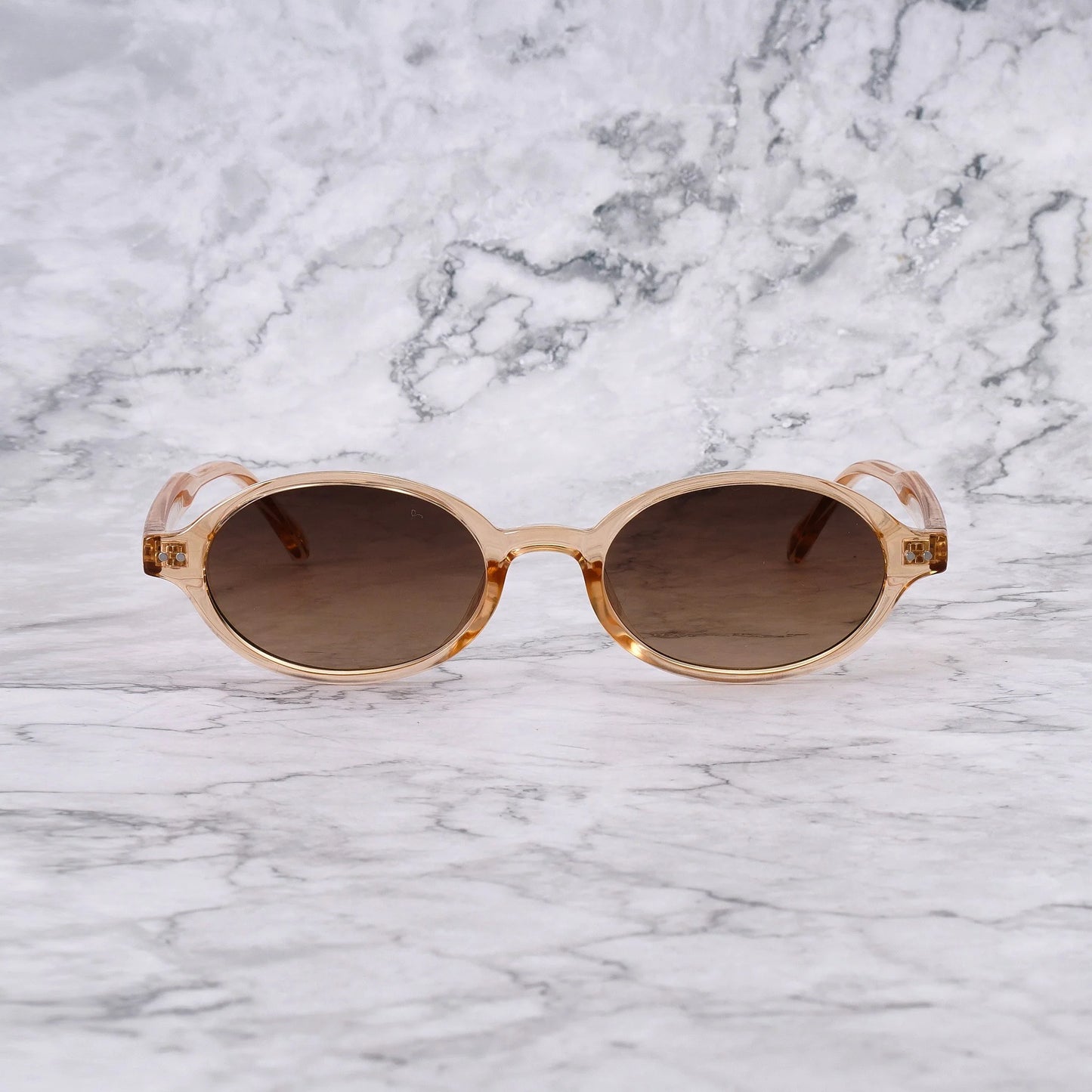 EXPLICIT POETS STELLA CHAMPAGNE-GRADIENT BROWN SUNGLASSES