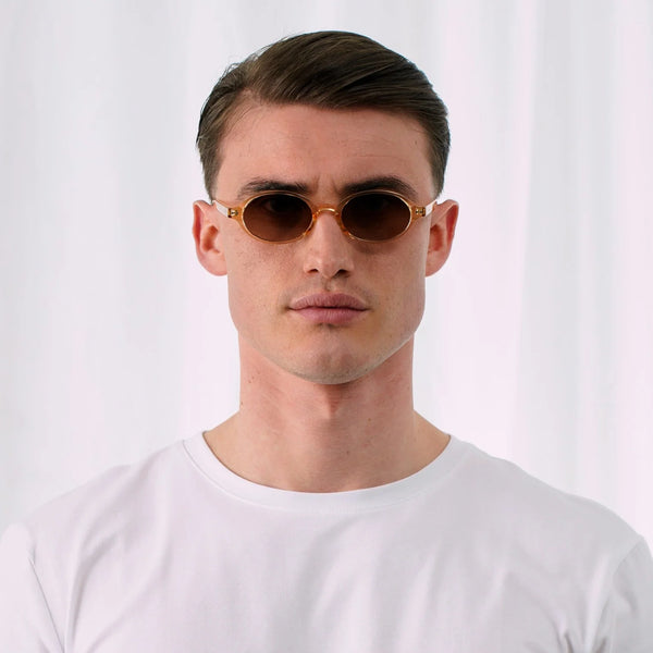 EXPLICIT POETS STELLA CHAMPAGNE-GRADIENT BROWN SUNGLASSES